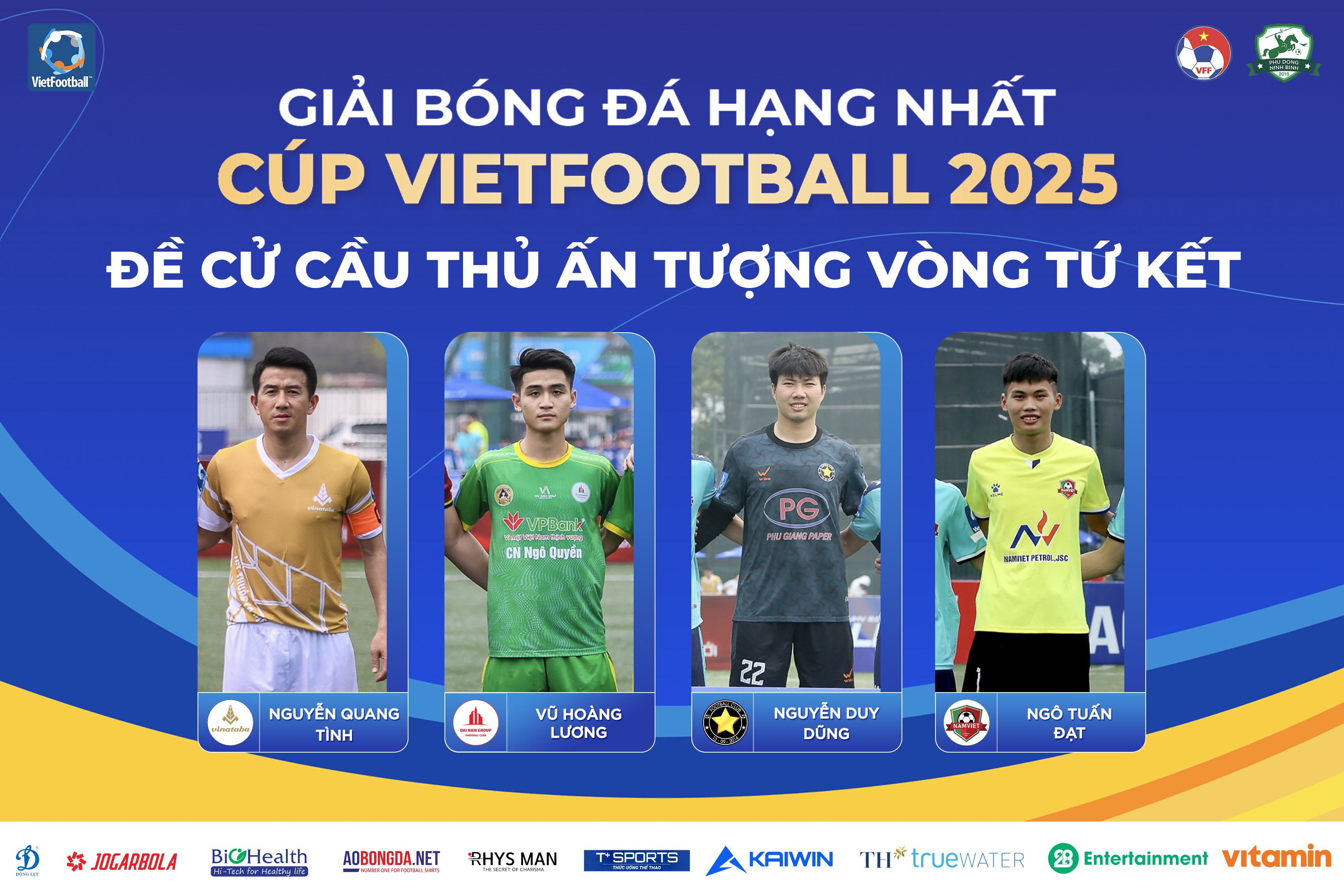 Bình chọn cầu thủ ấn tượng vòng Tứ kết HL1-S9